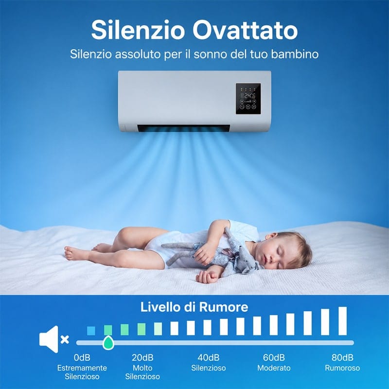 Dispositivo Eko-Splitter 1x99 per ridurre rumore e migliorare il sonno.